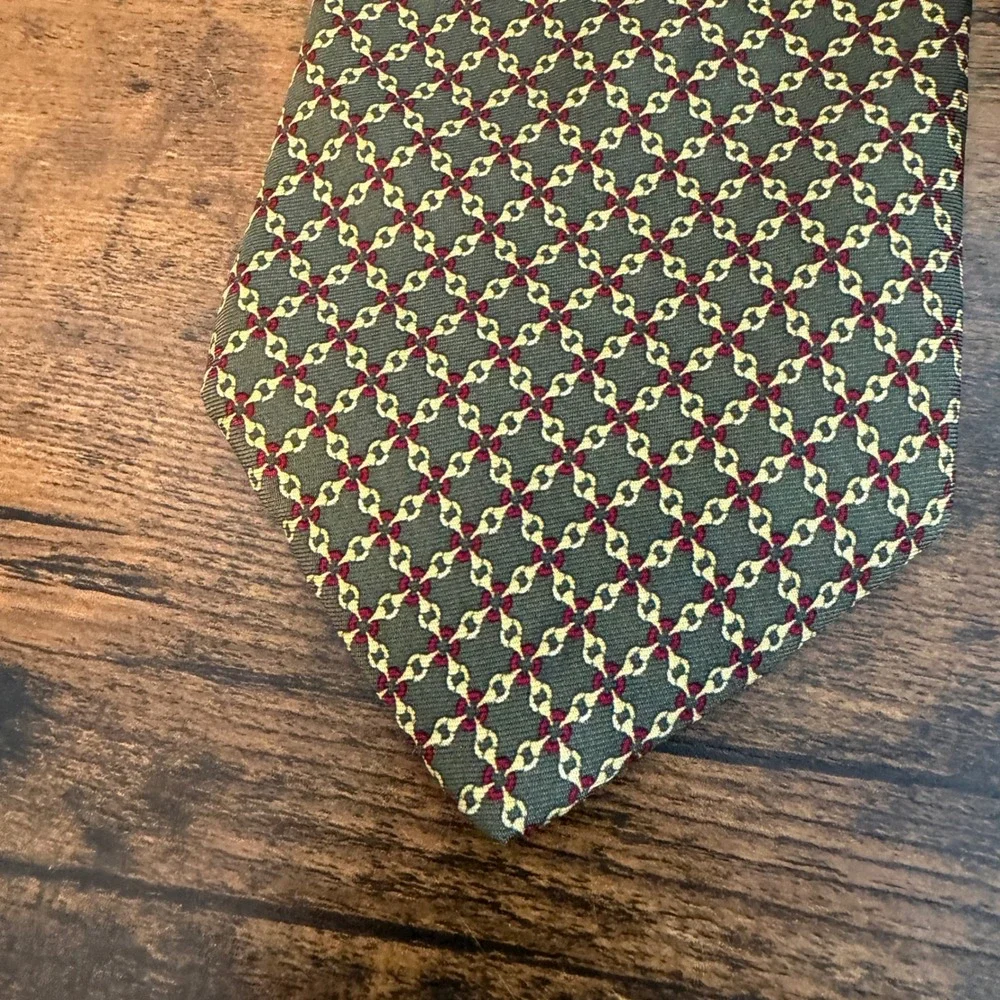 Brooks Brothers Ties Mens Multi Pattern Silk Lot of 3 Geometric Stripe Tie